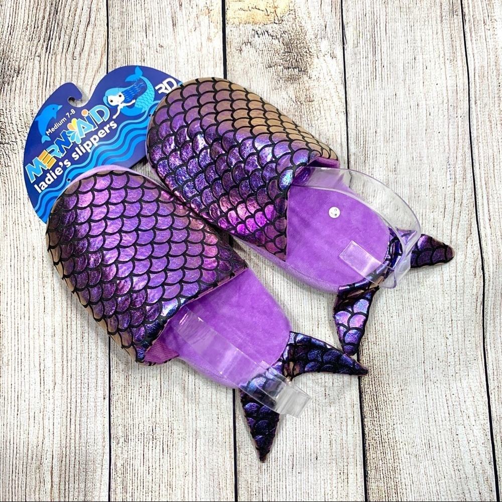 RD Purple Mermaid Slippers